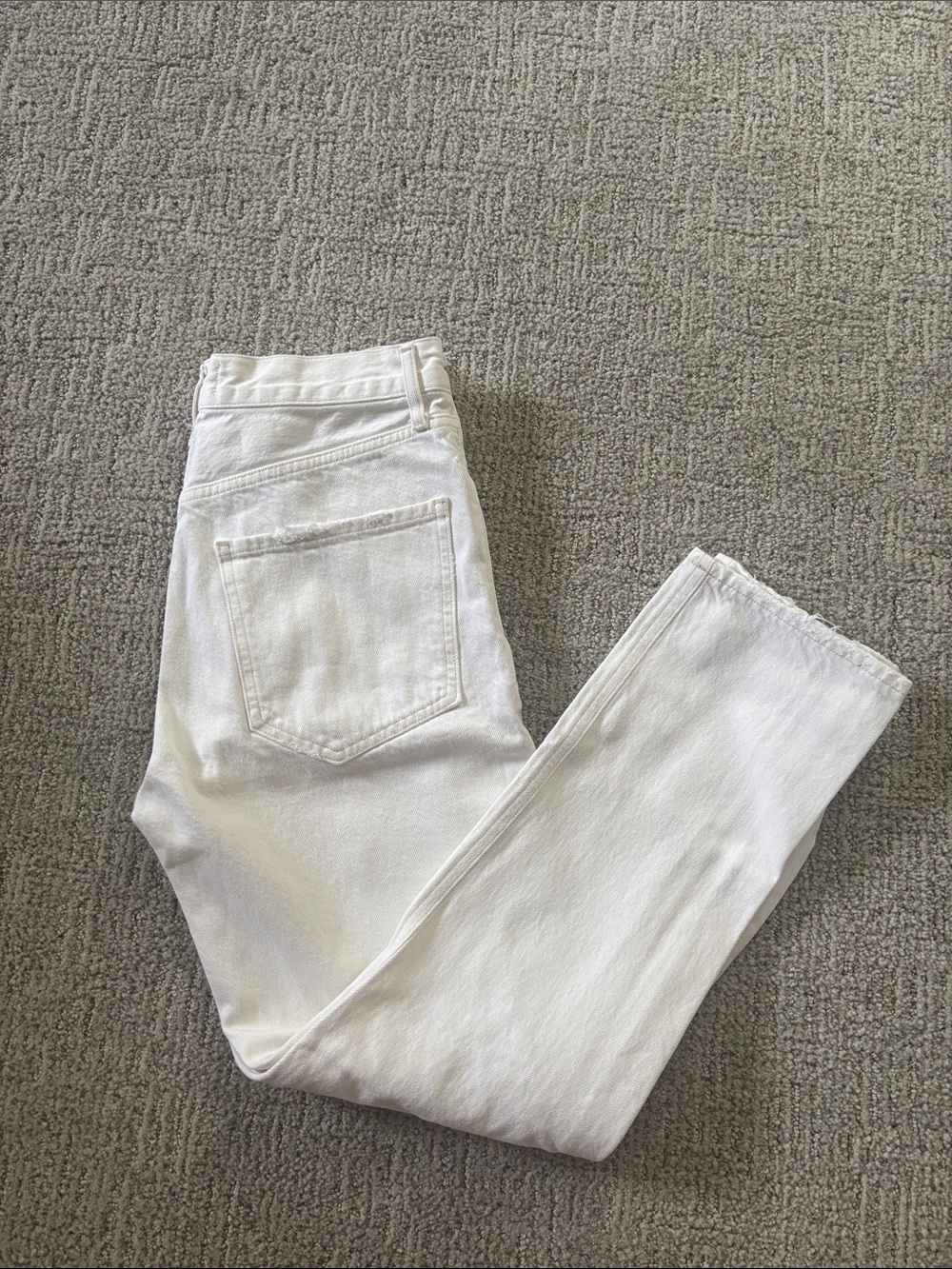 Agolde White Riley Jean - Picture 4 of 4